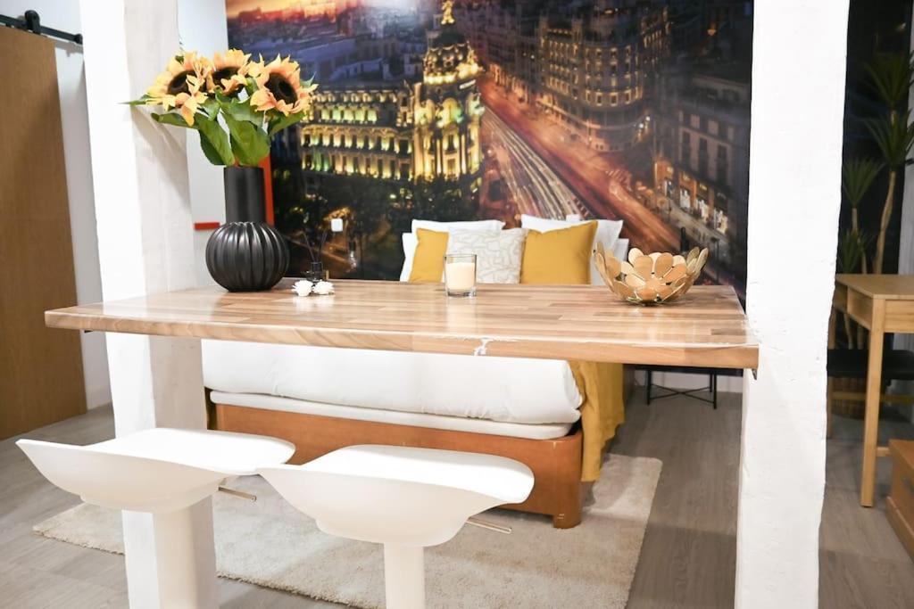 Agradable Apartamento Temporal De 1 Dormitorio En Madrid Pez30 Appartement Buitenkant foto